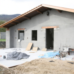 Surélévation de maison pour création d'un espace de lecture Lezignan-Corbieres